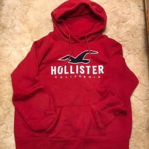 ❤️Red hollister hoodie❤️
